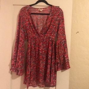 Long Sleeve Billabong Floral Dress